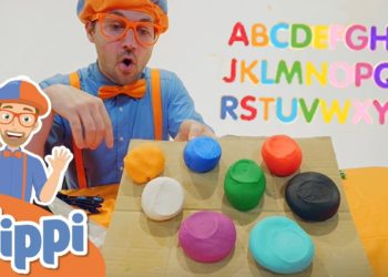 Blippi Learns Colors & Letters For Kids With Clay | Educational Videos For Kids