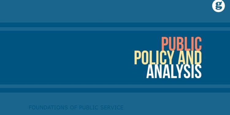 Public Policy and Analysis