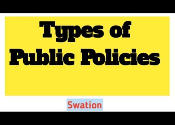 4.Types of public policies.