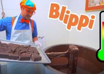 Learn Food For Kids | Blippi And The Chocolate Factory | Educational Videos For Children