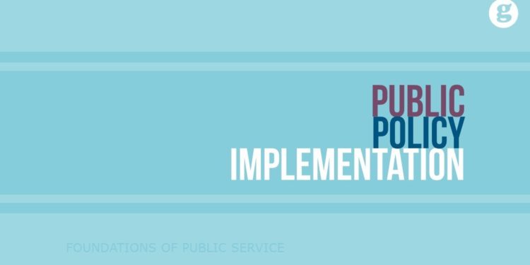 Public Policy Implementation