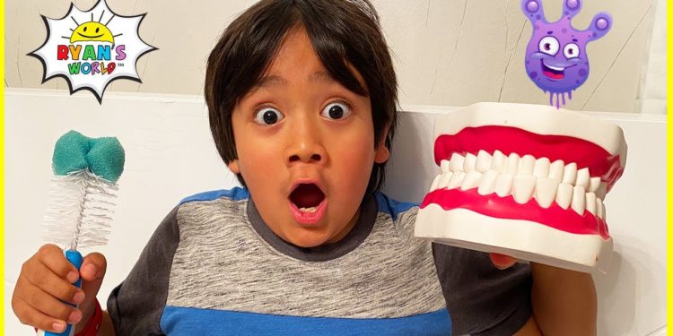 Ryan learns why do we brush our teeth! | Educational Video for Kids