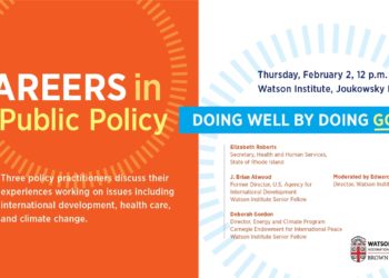 Careers in Public Policy: Doing Well by Doing Good