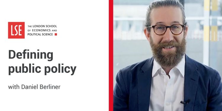 Defining Public Policy | LSE