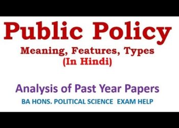 PUBLIC POLICY: MEANING, FEATURES, TYPES