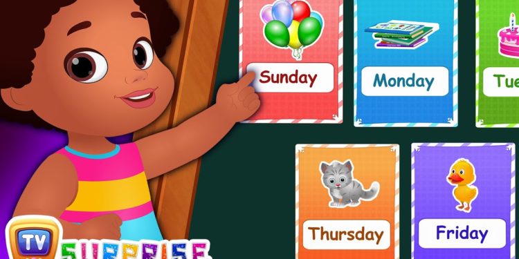 Days Of The Week – ChuChu TV Surprise Eggs Learning Videos For Kids