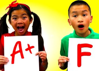 Emma and Andrew Learn Shapes and Math with Fun Kids Toys | Educational Videos for Children