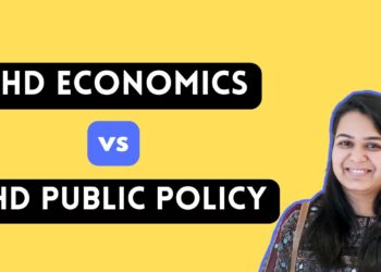 PhD Economics vs PhD Public Policy