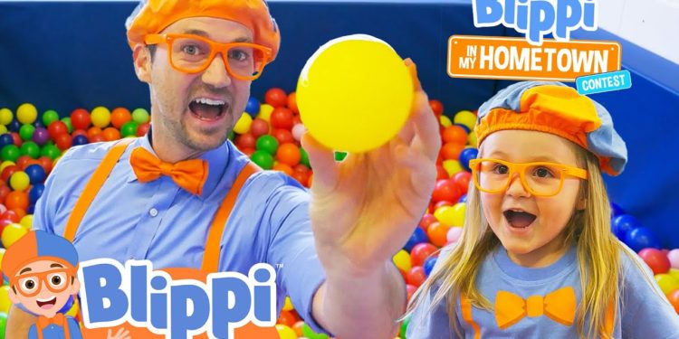 Blippi Meets Layla at an Indoor Playground! | Educational Videos for Kids