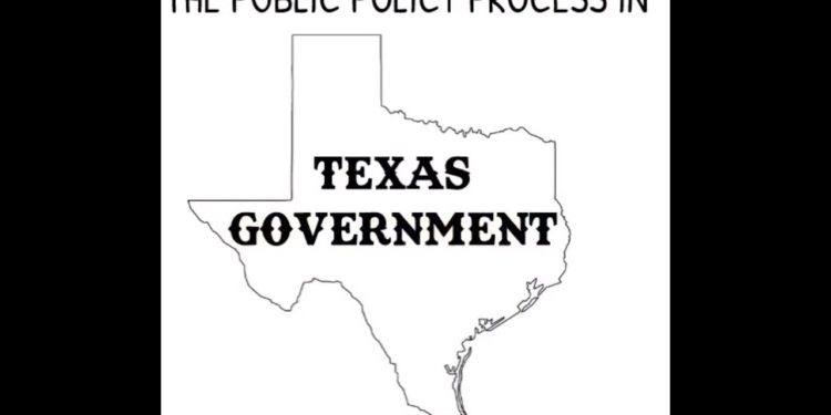 The Public Policy Process in Texas Government