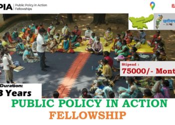 Public Policy in Action Fellowships | Stipend 75,000 | 3 Years | How to Apply