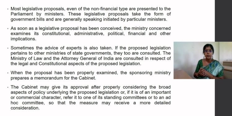 Role of Legislature in Public Policy making – Part 2