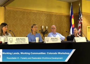 Denver Workshop: Forestry and Restoration Workforce Development
