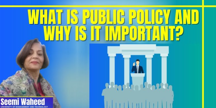 what is public policy and why is it important?