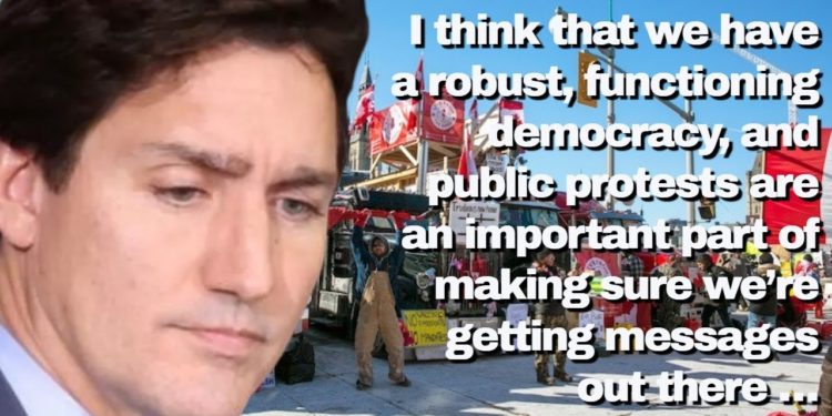 Trudeau, Protests To Demand Changes To Public Policy Is Something That I Think Is Worrisome