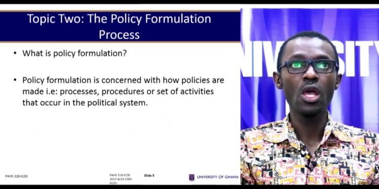 PAHS 318: Public Administration – Session 6: – Public Policy Formation