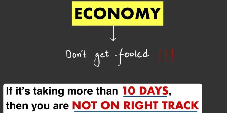 I COMPLETED IAS ECONOMY IN 10 DAYS **COMFORTABLY** | PLAIN AND SIMPLE APPROACH TO ECONOMY