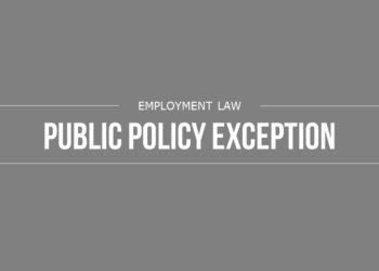 Public Policy Exception