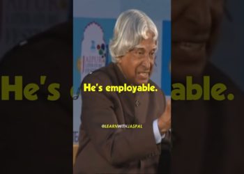 APJ Abdul Kalam's idea to reform Education system 🚀