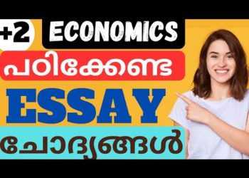 PUBLIC EXAM SPECIAL 💯 PLUS TWO ECONOMICS IMPORTANT ESSAY QUESTIONS