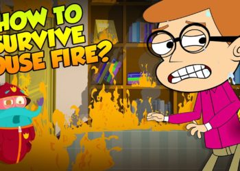 How To Survive A House Fire ? | Fire Safety Education for Kids | The Dr Binocs Show | Peekaboo Kidz