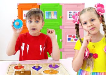 Diana and Roma Logic Games and Activities / Collection of educational videos for children