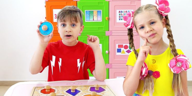 Diana and Roma Logic Games and Activities / Collection of educational videos for children