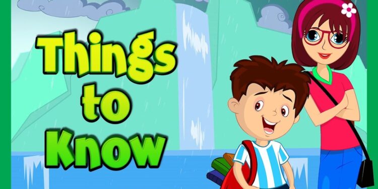 THINGS TO KNOW – KIDS VIDEOS || THINGS TO LEARN – LEARNING VIDEOS FOR KIDS
