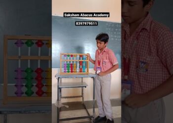 Abacus Level 1 || Saksham Abacus Academy #abacus #education #maths #calculation #with #tool