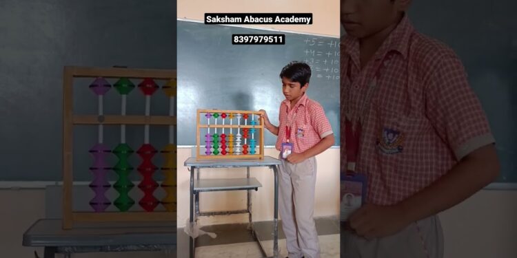 Abacus Level 1 || Saksham Abacus Academy #abacus #education #maths #calculation #with #tool