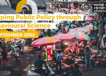 Shaping Public Policy through Behavioural Science