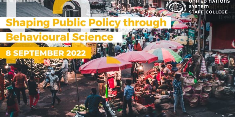 Shaping Public Policy through Behavioural Science