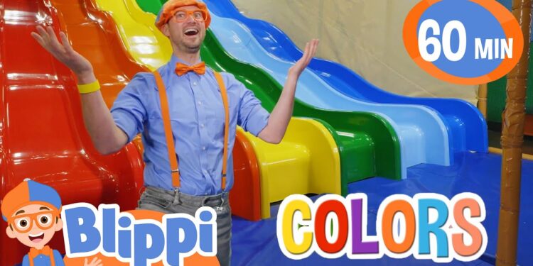 Blippi Learns Colors At Billy Beez ! | Fun and Educational Videos for Kids