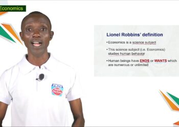 Economics SHS 1 Lesson 1 -KNUST