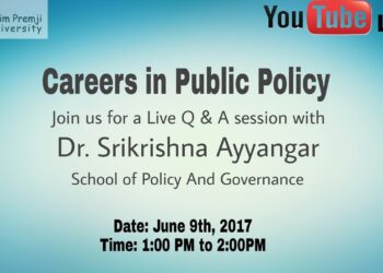 Careers in Public Policy by Dr. Srikrishna Ayyangar