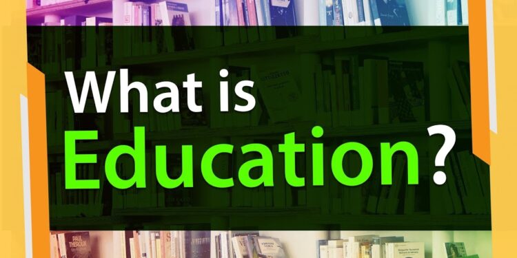 What is Meaning of Education? |  Derivation Explained  | Information Video