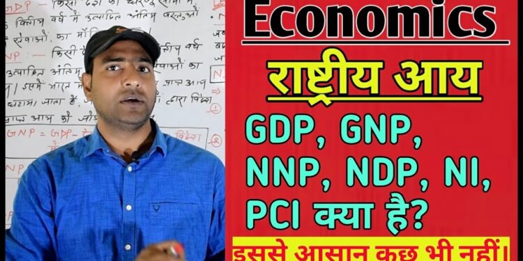 Economics/ राष्ट्रीय आय..