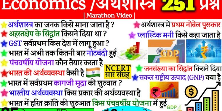 Economics Gk in hindi | अर्थशास्त्र के महत्वपूर्ण प्रश्न | Indian Economy important Question by Ravi