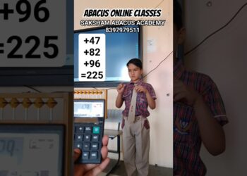 Abacus A Complete Brain🧠 Development course #maths #education #kids #amazing #study #skills #shorts