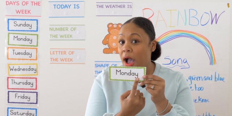 Monday – Preschool Circle Time – Learn at Home – Monday 3/23