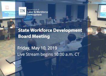 May  2019 State Workforce Development Board Meeting