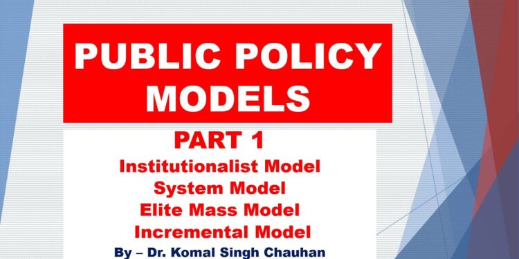Models of Public Policy II Public Administration Lecture Series