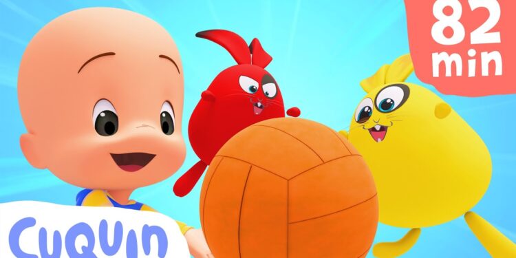 Sporty Bunnies and more educational videos for kids with Cuquin