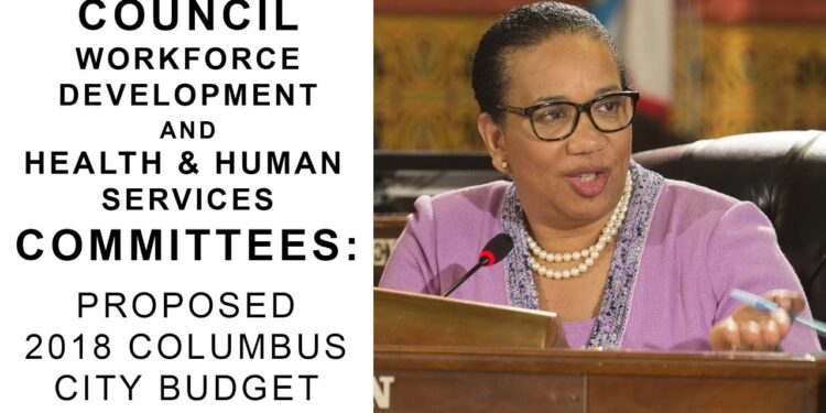 2018 Proposed Columbus City Budget:  Workforce Development and Health & Human Service Cmtes 12/12/17