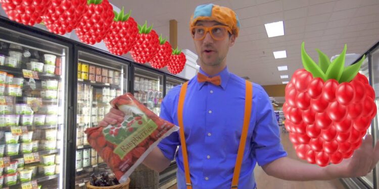 1 Hour of Blippi Educational Videos for Toddlers | Learn Fruit for Kids and More!