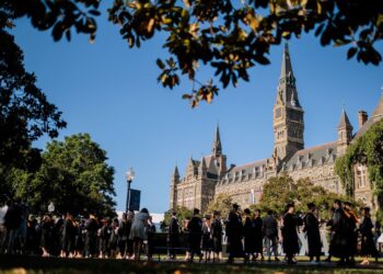 McCourt School of Public Policy Commencement