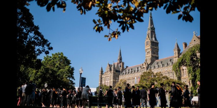 McCourt School of Public Policy Commencement
