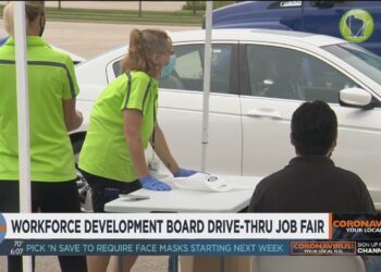 Workforce Development Board has drive-thru job fair