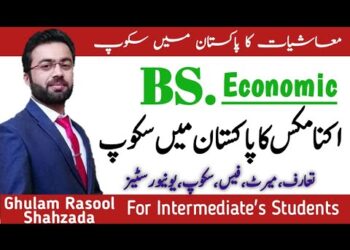 Scope of Economics in pakistan | BS Economic | merit,fee,Duration,jobs,Universities BS