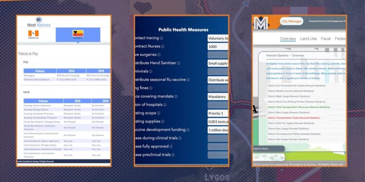 Public Policy Simulations